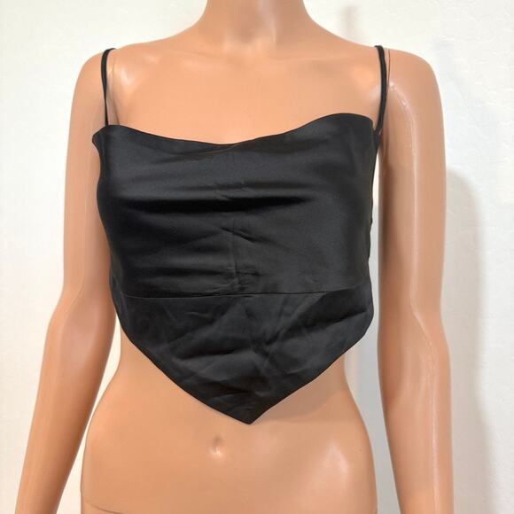 Danielle Bernstein large handkerchief adjustable wrap top TS 3039 - Picture 8 of 9